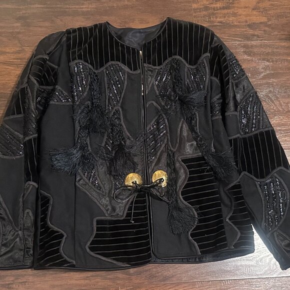 Rare Judith Roberts La Coleccion vintage 80's 90's Jacket - Picture 3 of 7